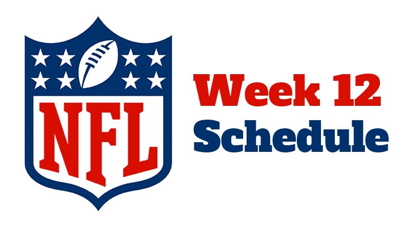 NFL Week 12 Betting Lines